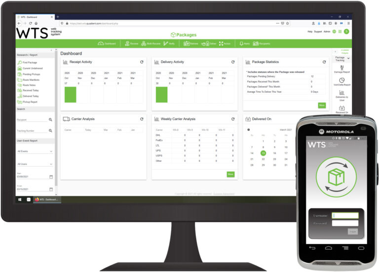 Quadient WTS - Web Tracking System